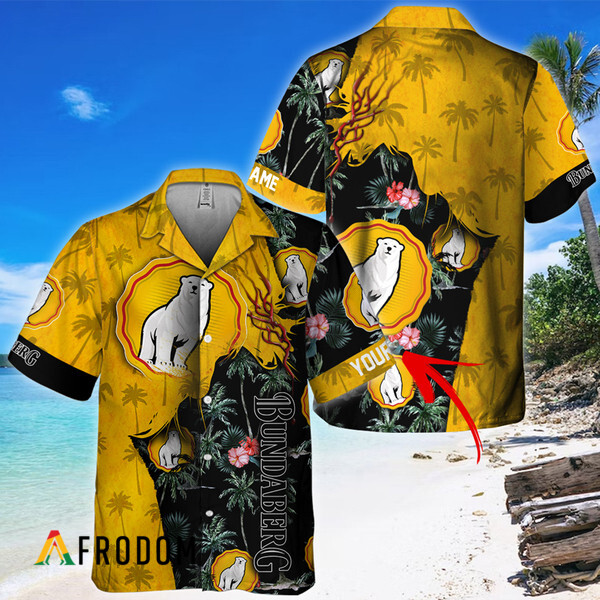 Custom Aloha Bundaberg Rum God Hawaiian Shirt HU