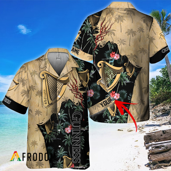 Custom Aloha Guinness Beer God Hawaiian Shirt HU
