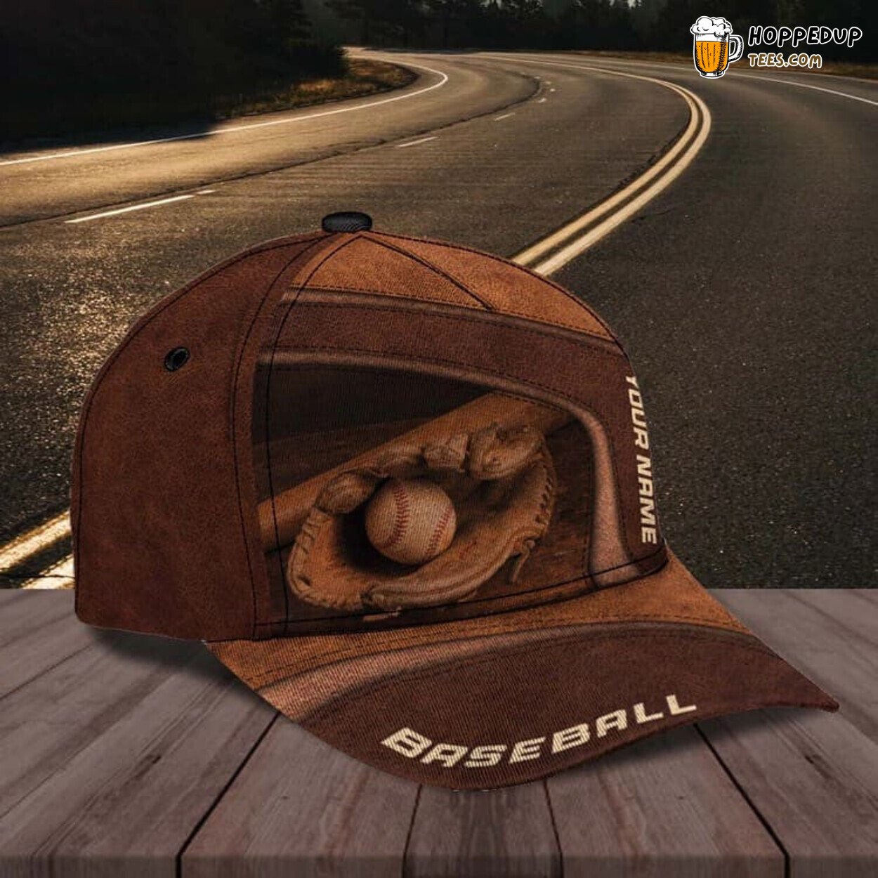 Custom Baseball Cap Friends 3D Glove Baseball Player Design Hat