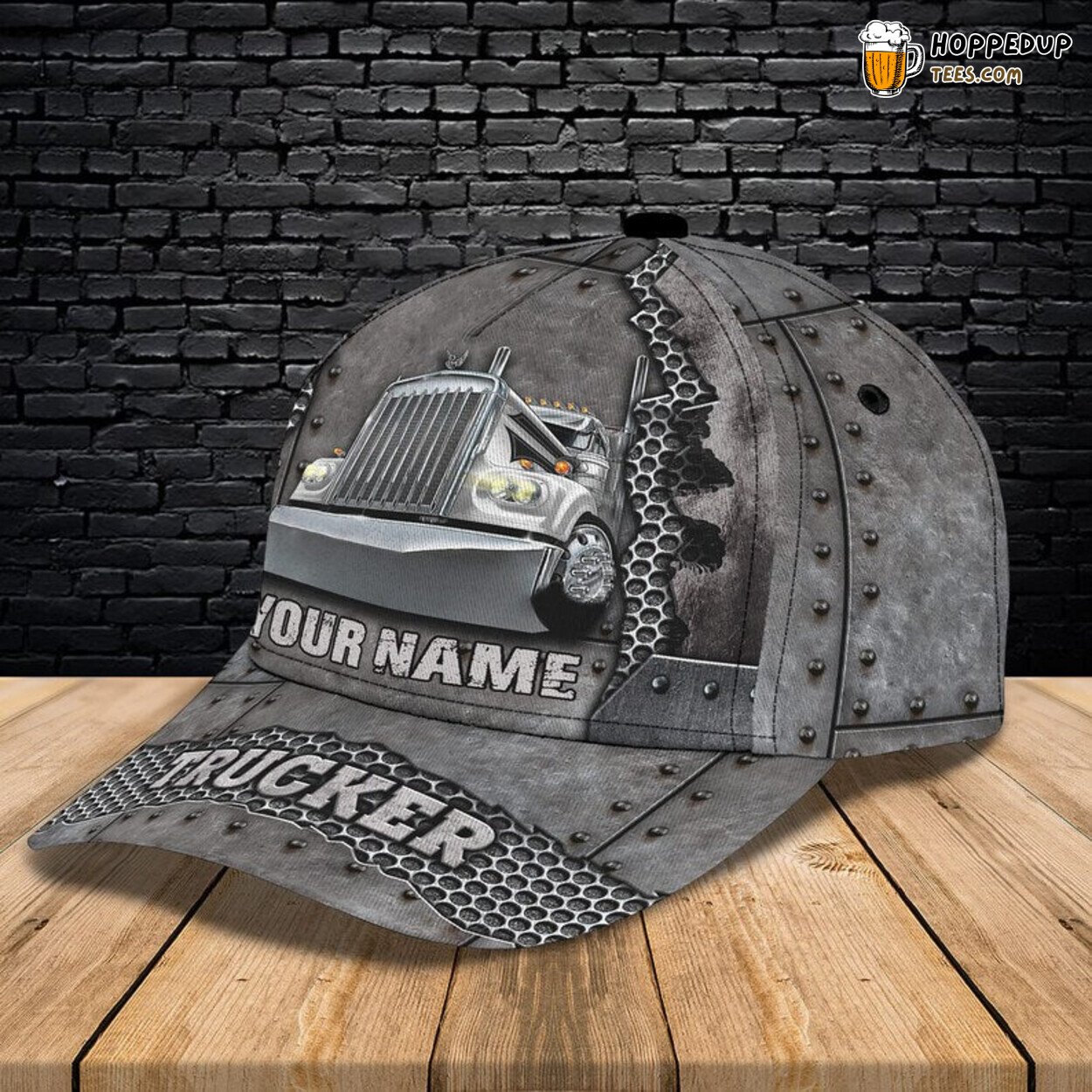 Custom Baseball Trucker 3D Cap Personalized Truck Driver Perfect Gift Premium