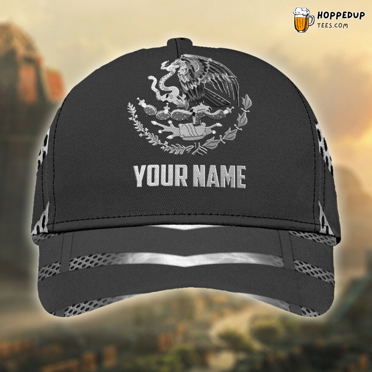 Custom Black Mexico Classic Baseball Cap Men Women Unique Design Hat Custom Black Mexico Classic Baseball Cap Men Women Unique Design Hat