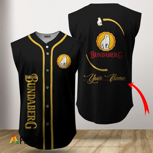 Custom Bundaberg Rum Sleeveless Jersey HU Custom Bundaberg Rum Sleeveless Jersey HU