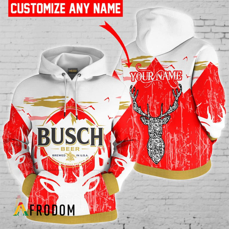 Custom Busch Beer Graphic Unisex Hoodie HU