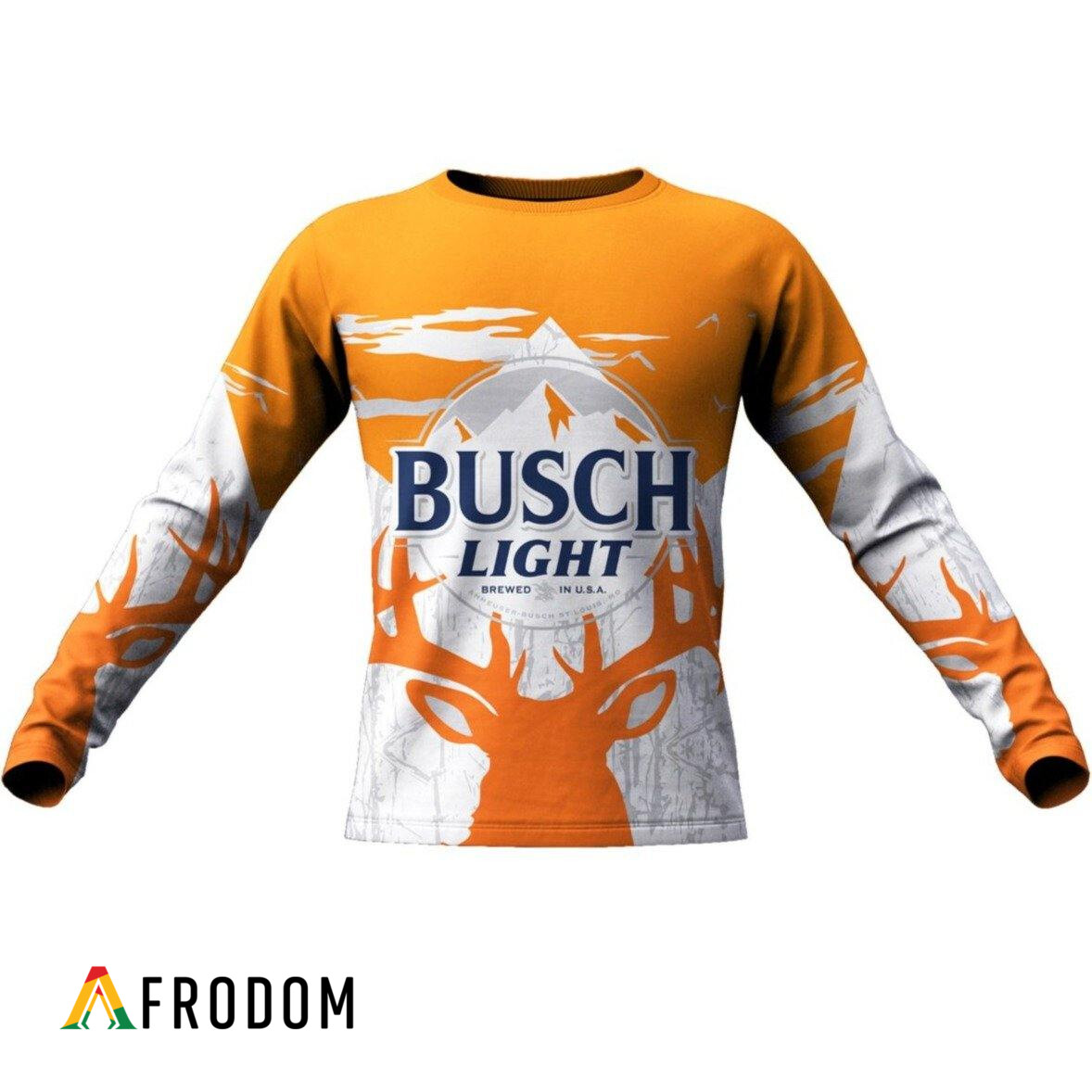 Custom Busch Light Christmas Sweater HU
