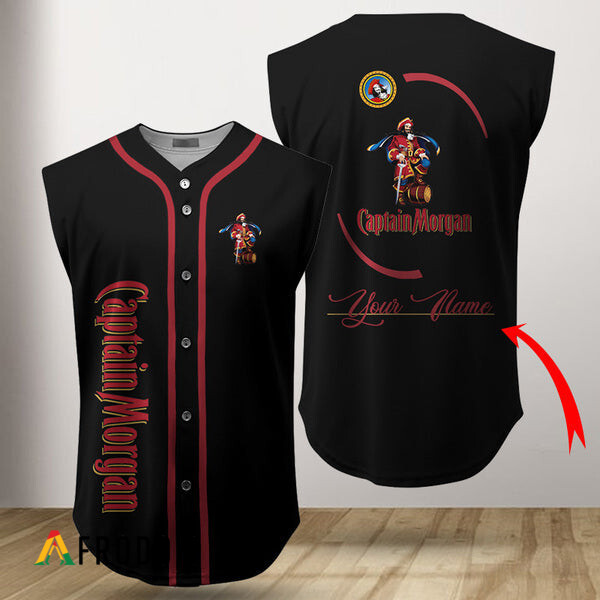 Custom Captain Morgan Sleeveless Jersey HU