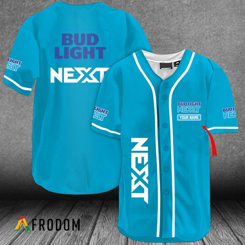 Custom Chic Minimalism Bud Light Next Baseball Jersey HU