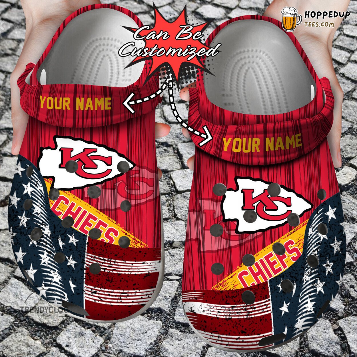 Custom Chiefs New Design Stylish Comfortable Clog Shoes