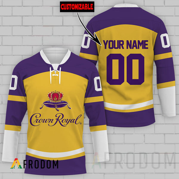 Custom Crown Royal Hockey Jersey HU