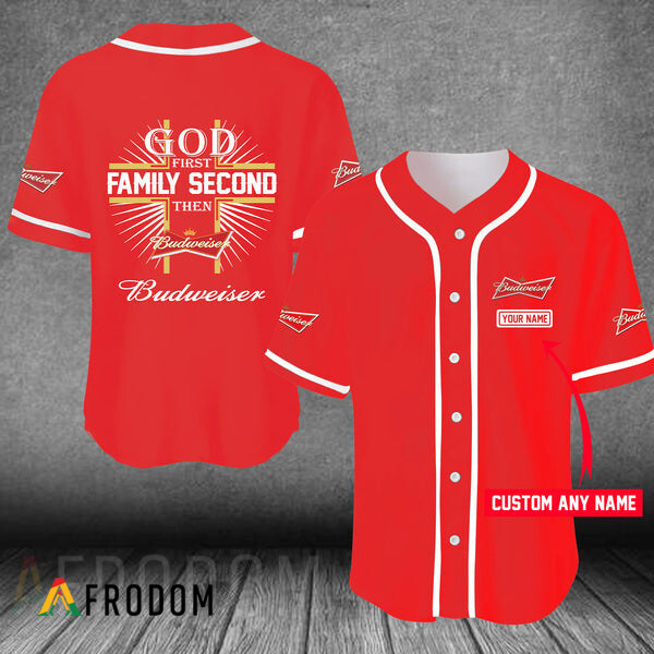 Custom Easter Sunday Budweiser Baseball Jersey HU