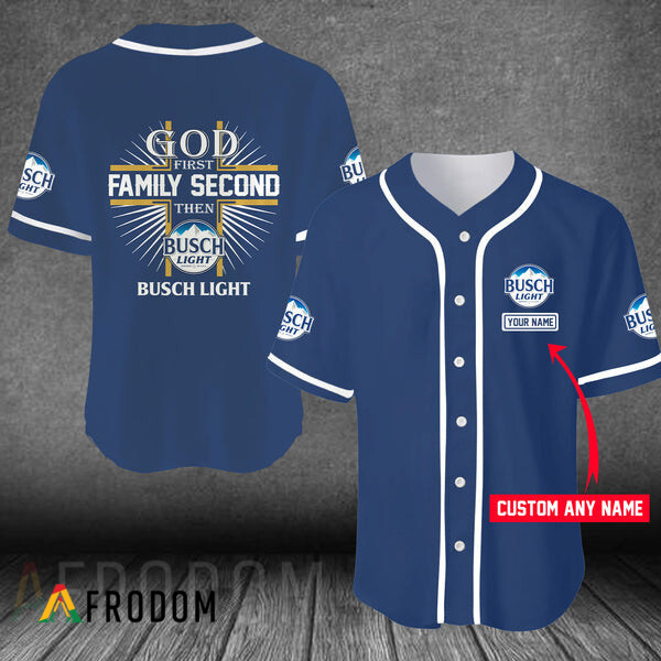 Custom Easter Sunday Busch Light Baseball Jersey HU