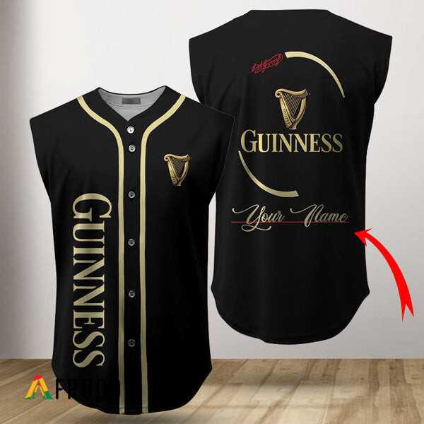 Custom Guinness Beer Sleeveless Jersey HU Custom Guinness Beer Sleeveless Jersey HU