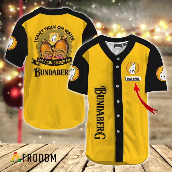 Custom I Can Stagger On Bundaberg Rum Baseball Jersey HU