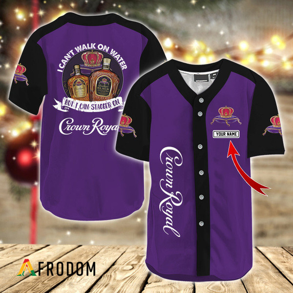 Custom I Can Stagger On Crown Royal Baseball Jersey HU