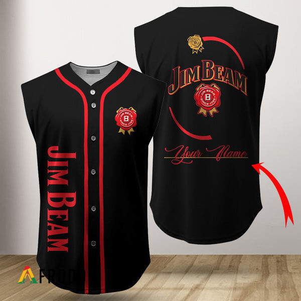 Custom Jim Beam Sleeveless Jersey HU Custom Jim Beam Sleeveless Jersey HU