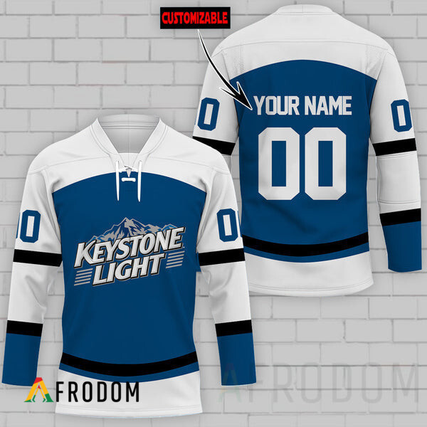 Custom Keystone Light Hockey Jersey HU