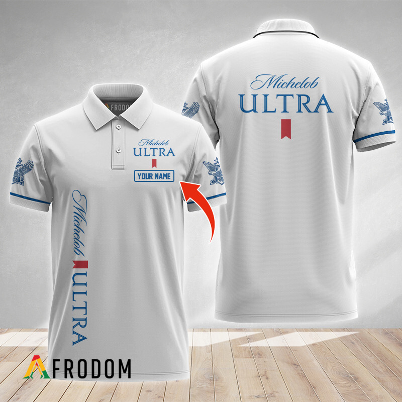Custom Michelob Ultra Polo Shirt HU