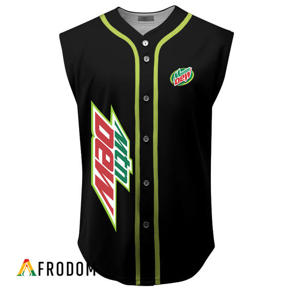 Custom Mountain Dew Sleeveless Jersey HU