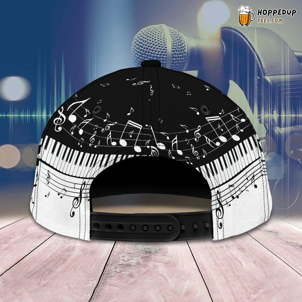 Custom Piano Baseball Cap Print Piano Lover Wife Husband Child Gift Hat