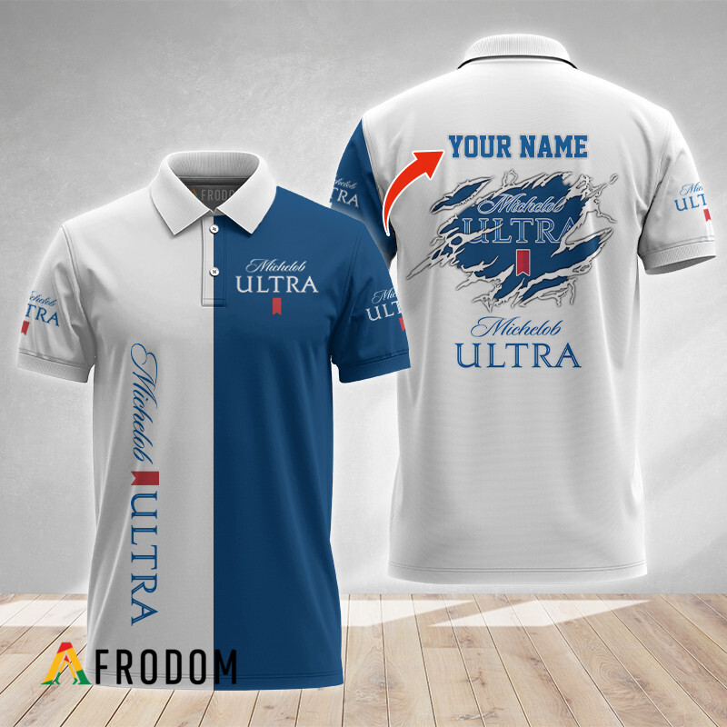 Custom Simple Michelob Ultra Polo Shirt HU