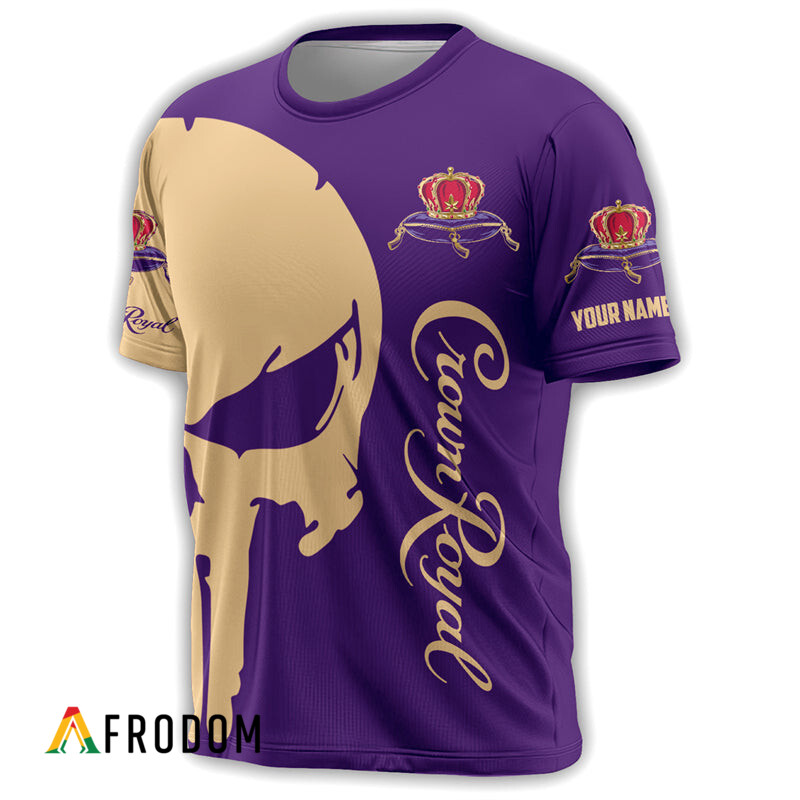 Custom Skull Crown Royal T-Shirt HU