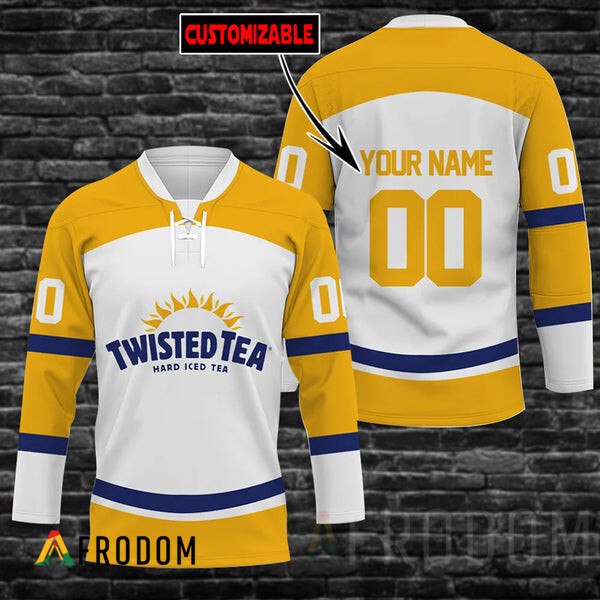 Custom Twisted Tea Hockey Jersey HU