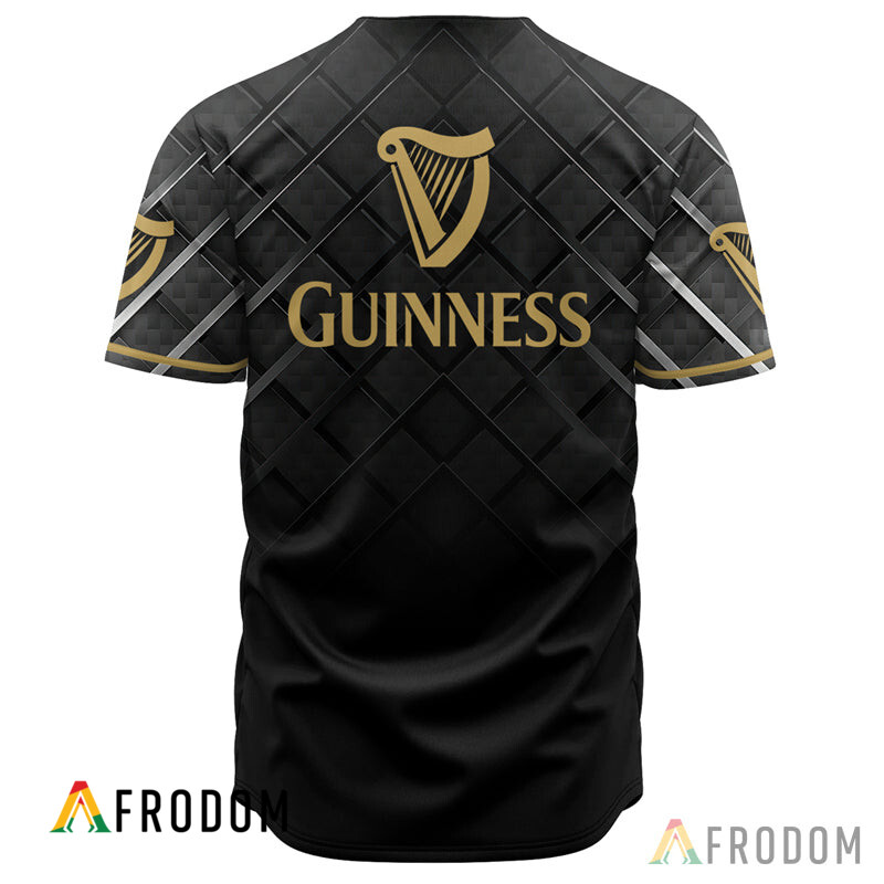 Custom Vintage Guinness Baseball Jersey HU