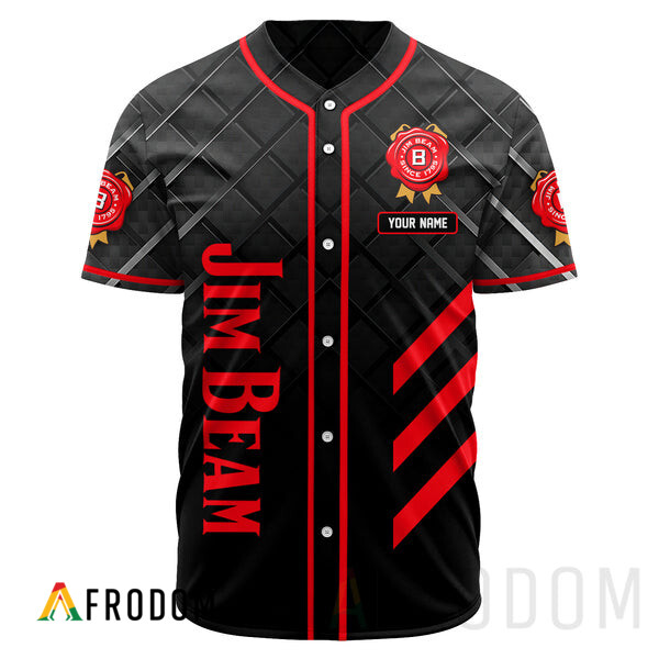 Custom Vintage Jim Beam Baseball Jersey HU