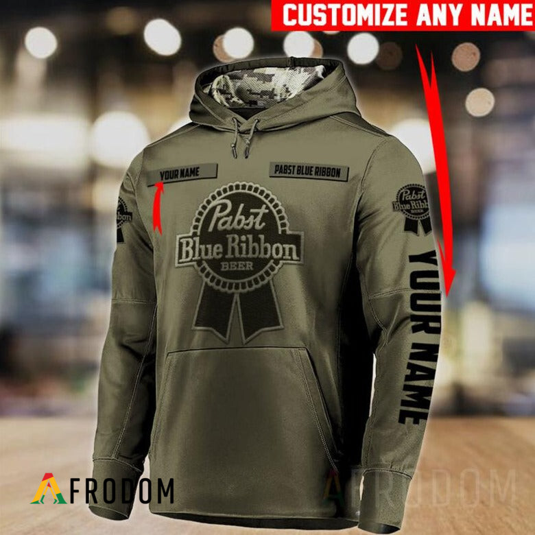 Custom Vintage Pabst Blue Ribbon Unisex Hoodie HU