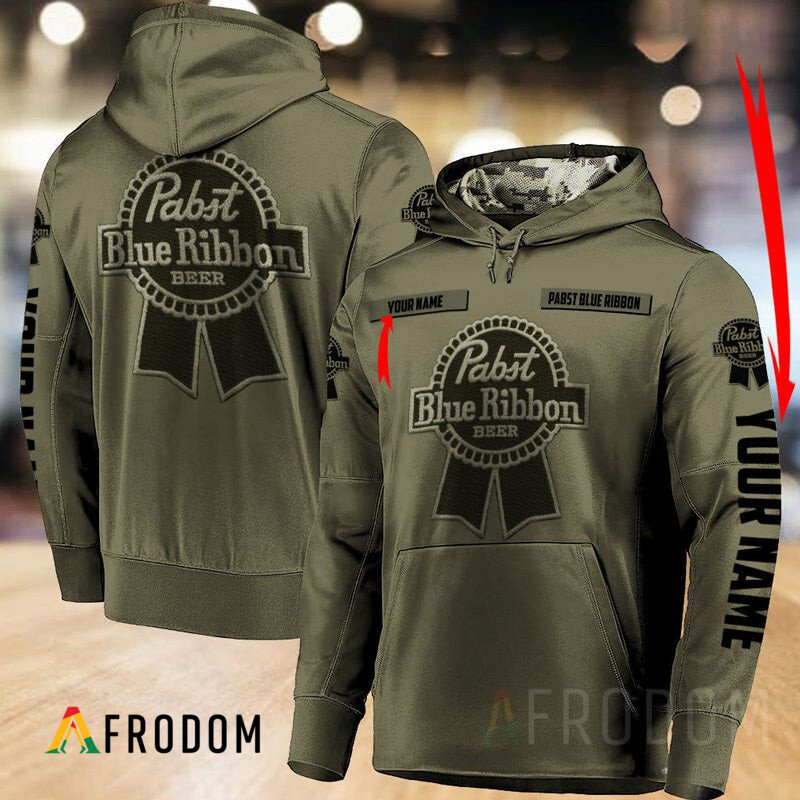Custom Vintage Pabst Blue Ribbon Unisex Hoodie HU