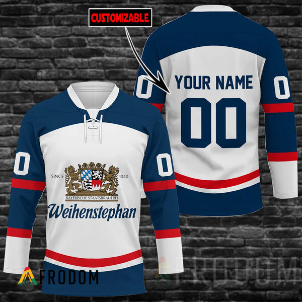 Custom Weihenstephaner Hockey Jersey HU