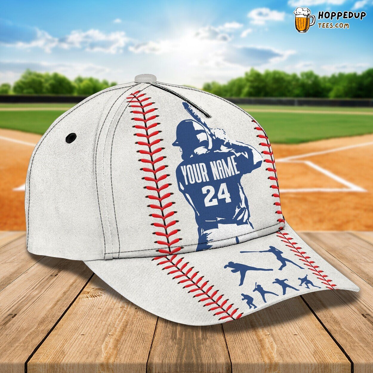 Customized 3D Classic Baseball Cap Unique Personalized Name Design Edition