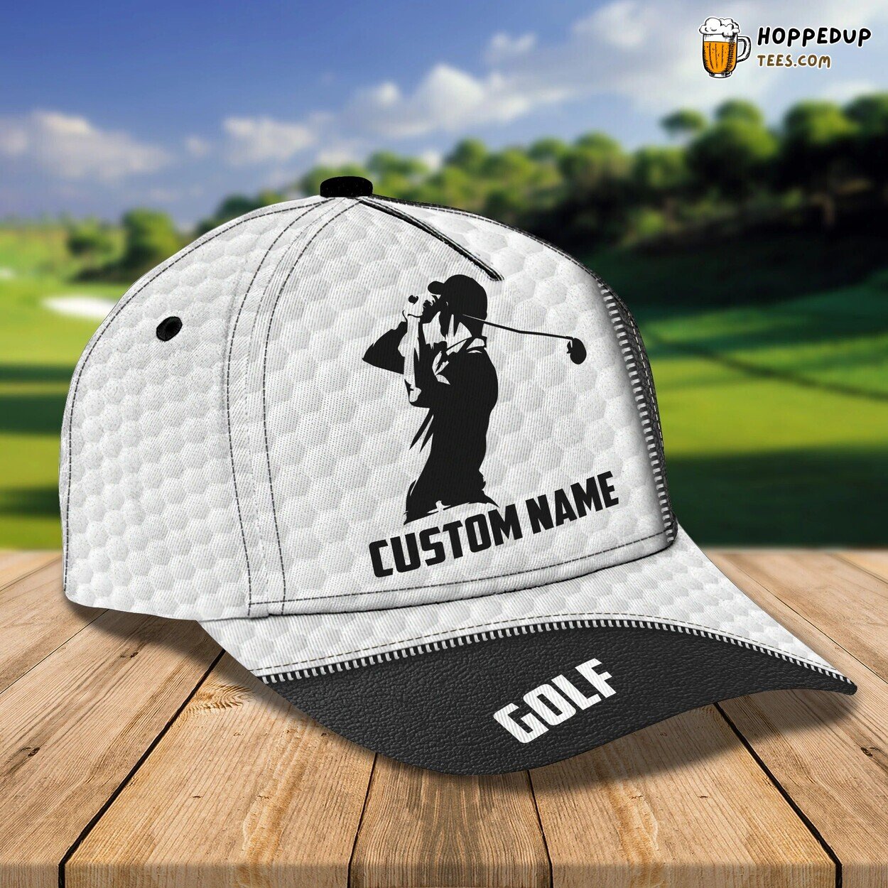 Customized 3D Print Classic Cap Golf Mens Dad Christmas Golf Lover Hat