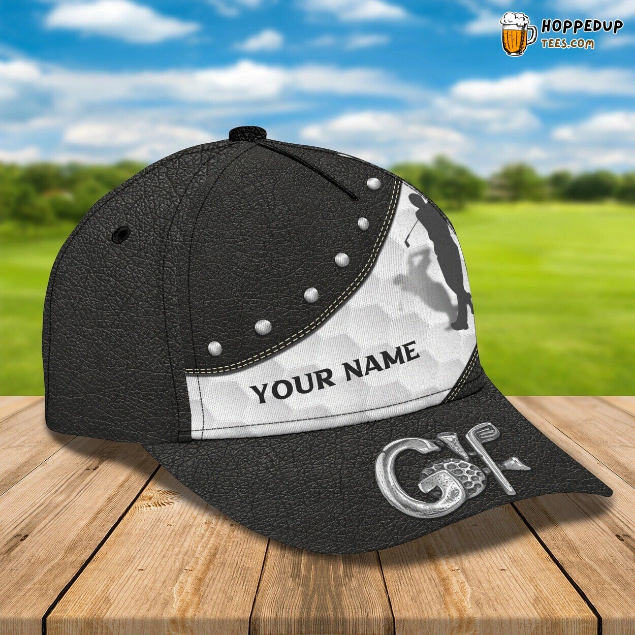 Customized Cap Golfer Golf Woman Classic Love Christmas Gift Female Hats