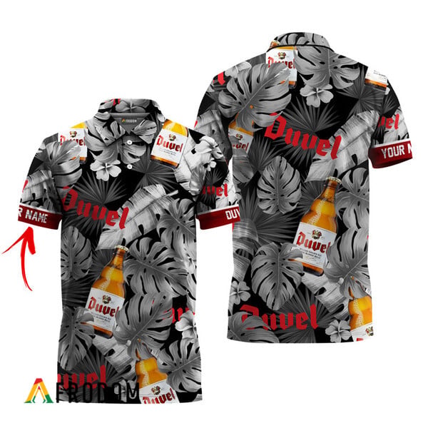 Customized Duvel Beer Tropical Hawaiian Polo Shirt HU