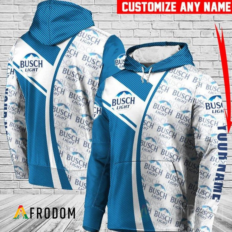 Customized Unisex Hoodie with Busch Light Design HU