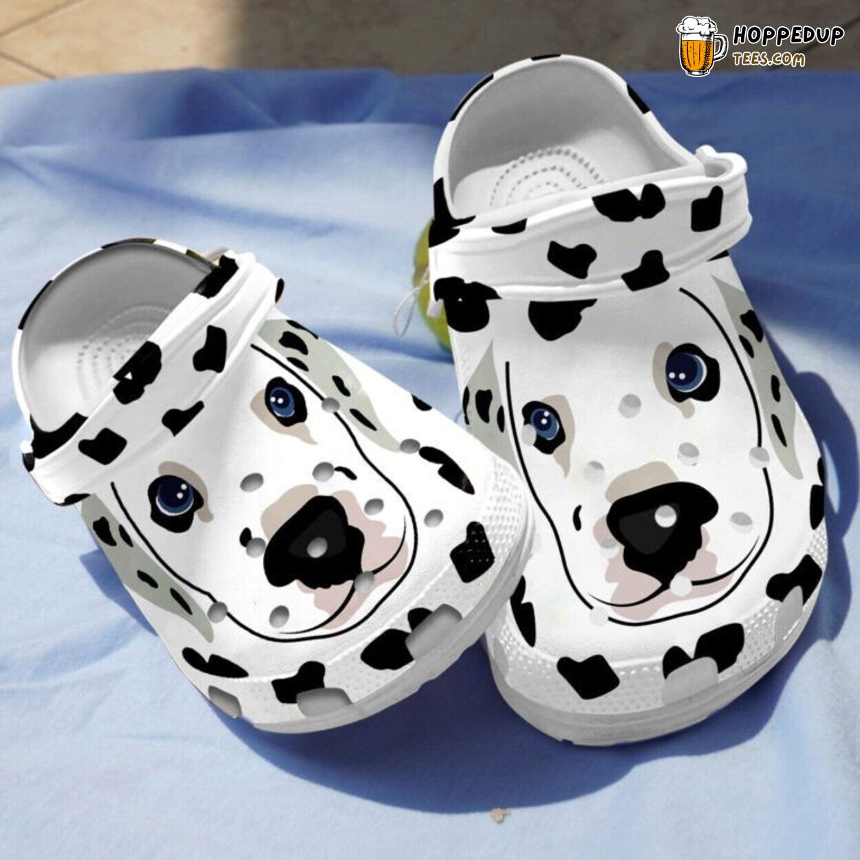 Cute Dalmatian Dog Themed Clogs Shoes Birthday Children Men Women