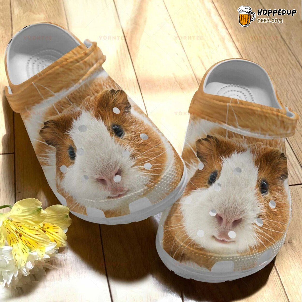 Cute Guinea Pig Lover Gift Comfortable Rubber Clogs Durable Design