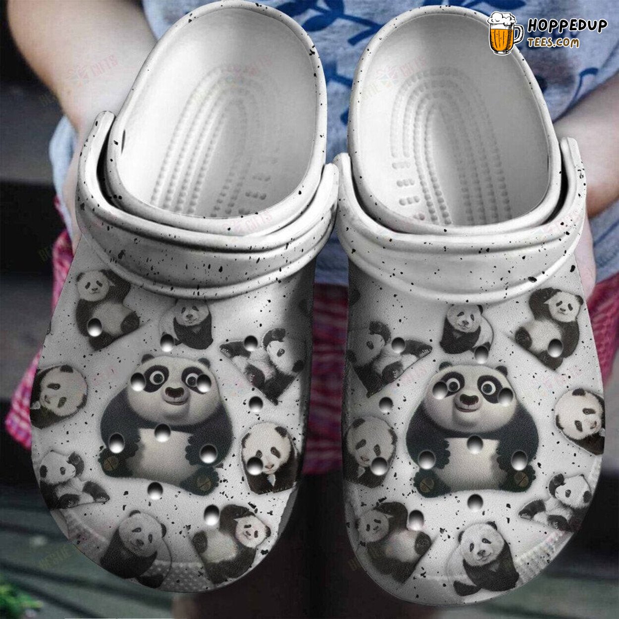 Cute Panda Birthday Children Gift Comfortable Unique Design Clogs