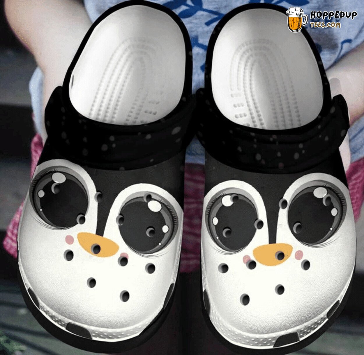 Cute Penguin Adventure Time Themed Gift Rubber Clog Shoes Comfy Footwear