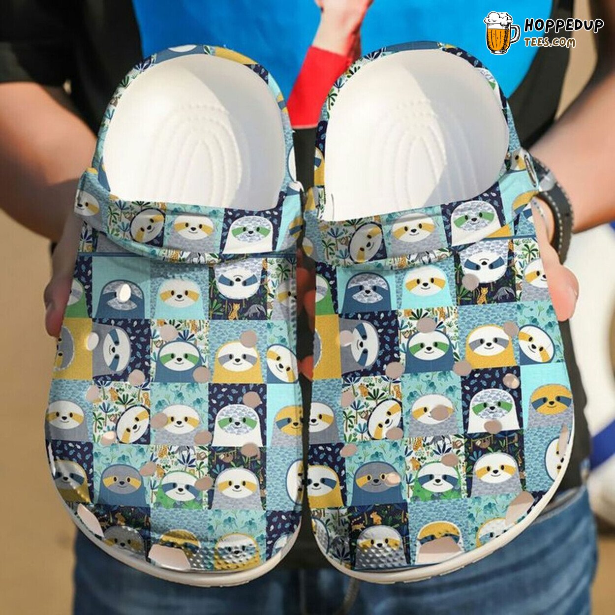 Cute Sloth Adorable Sloths 102 Hawai Lover Gift Comfortable Clogs
