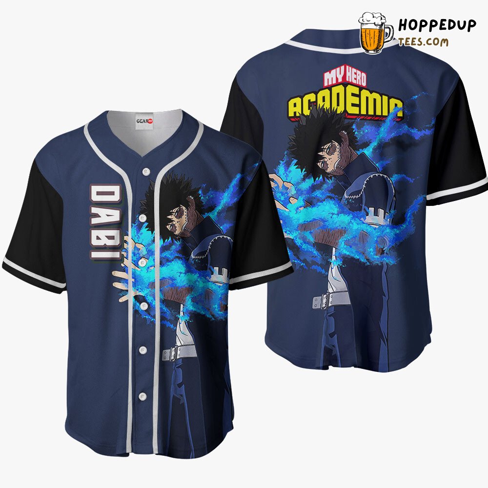Dabi Unique Distinctive Collection Anime Baseball Jersey Design Style Dabi Unique Distinctive Collection Anime Baseball Jersey Design Style