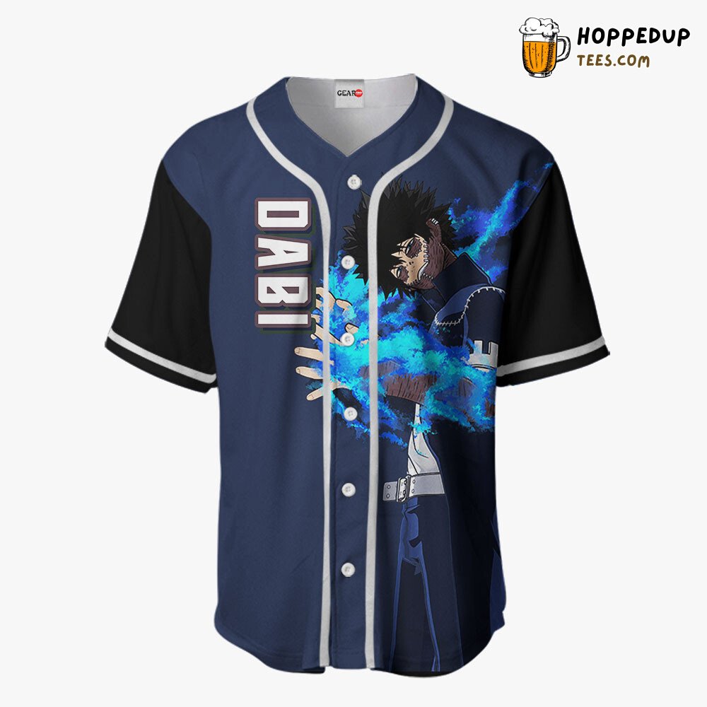 Dabi Unique Distinctive Collection Anime Baseball Jersey Design Style
