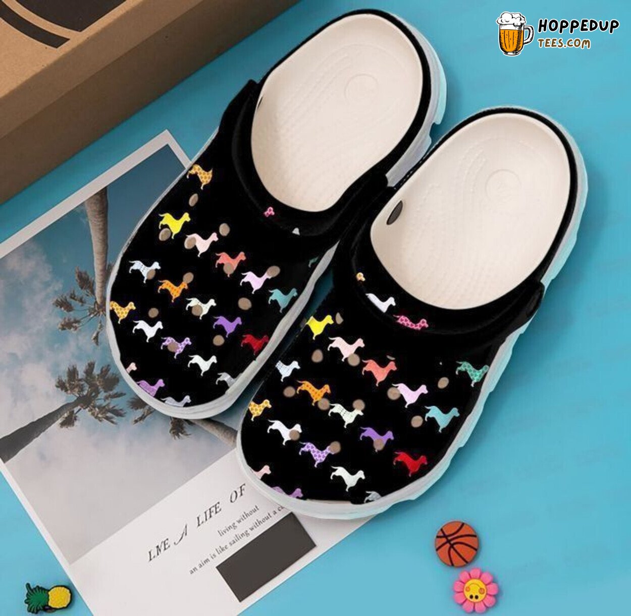 Dachshund Pattern Classic Comfortable Clogs Shoes Unique Pet Lovers Gift