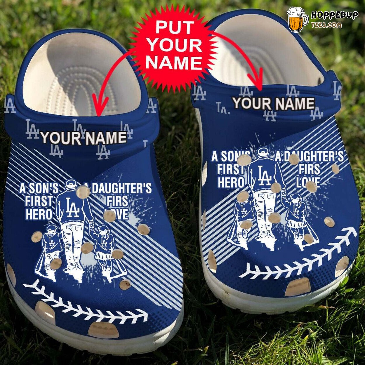Dad Son Daughter Custom Dog Theme Clogs Comfortable Footwear Unique Design