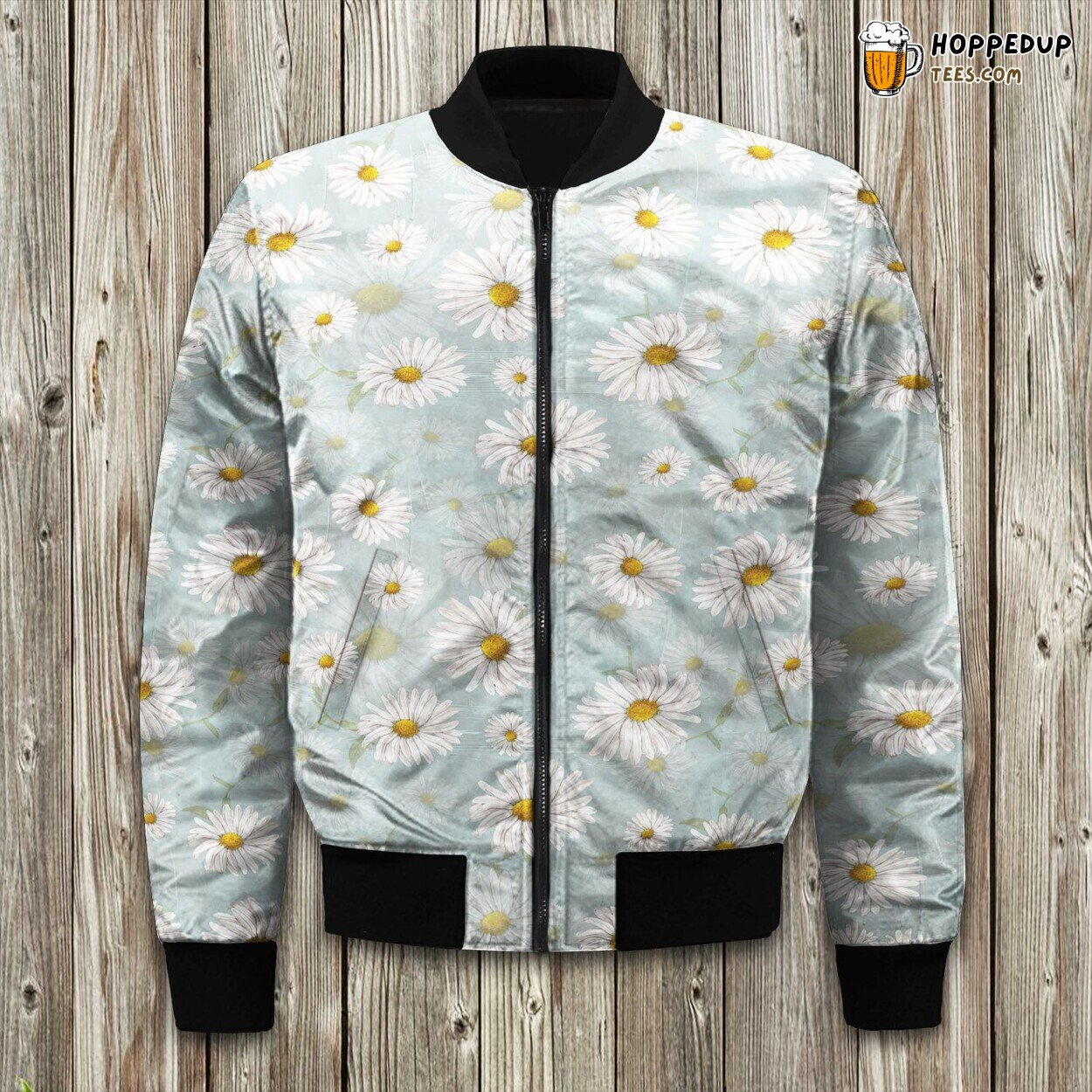 Daisy Essence Winter Bomber Jacket Luxurious Warm Cute Quality Padded
