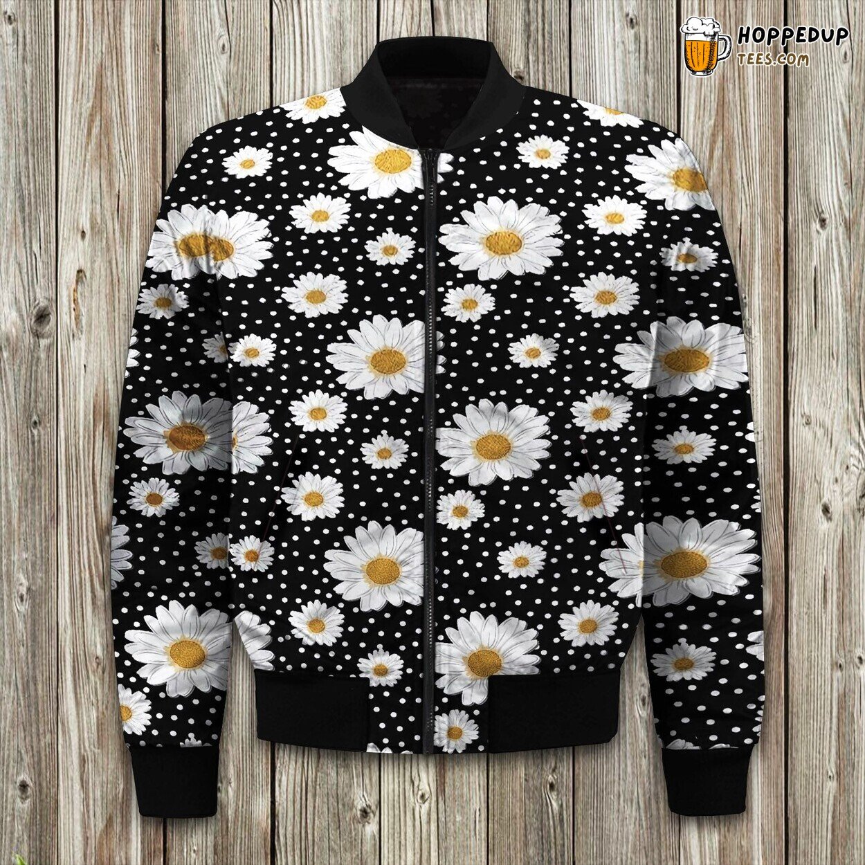 Daisy Winter Bomber Jacket Luxurious Quality Warm Cute Padded Essence