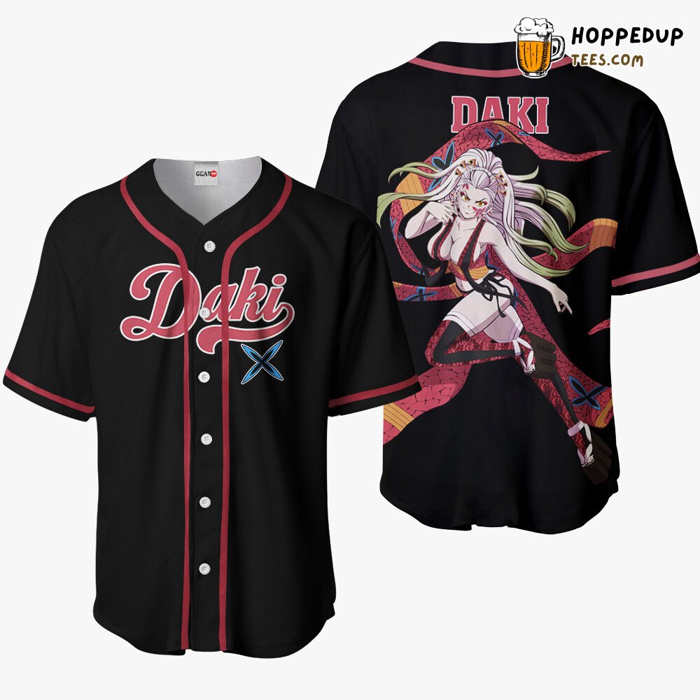 Daki Distinctive Unique Anime Baseball Jersey Shirt Exclusive Edition