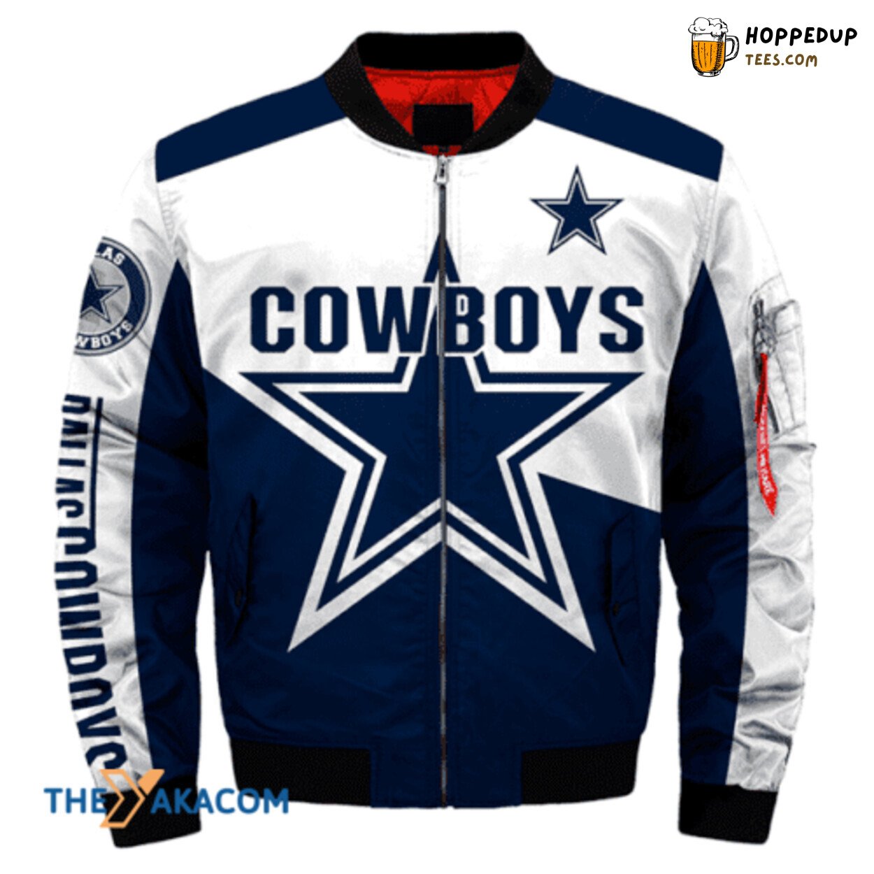 Dallas Cowboys 5X Champions Xmas Bomber Jacket Christmas Special