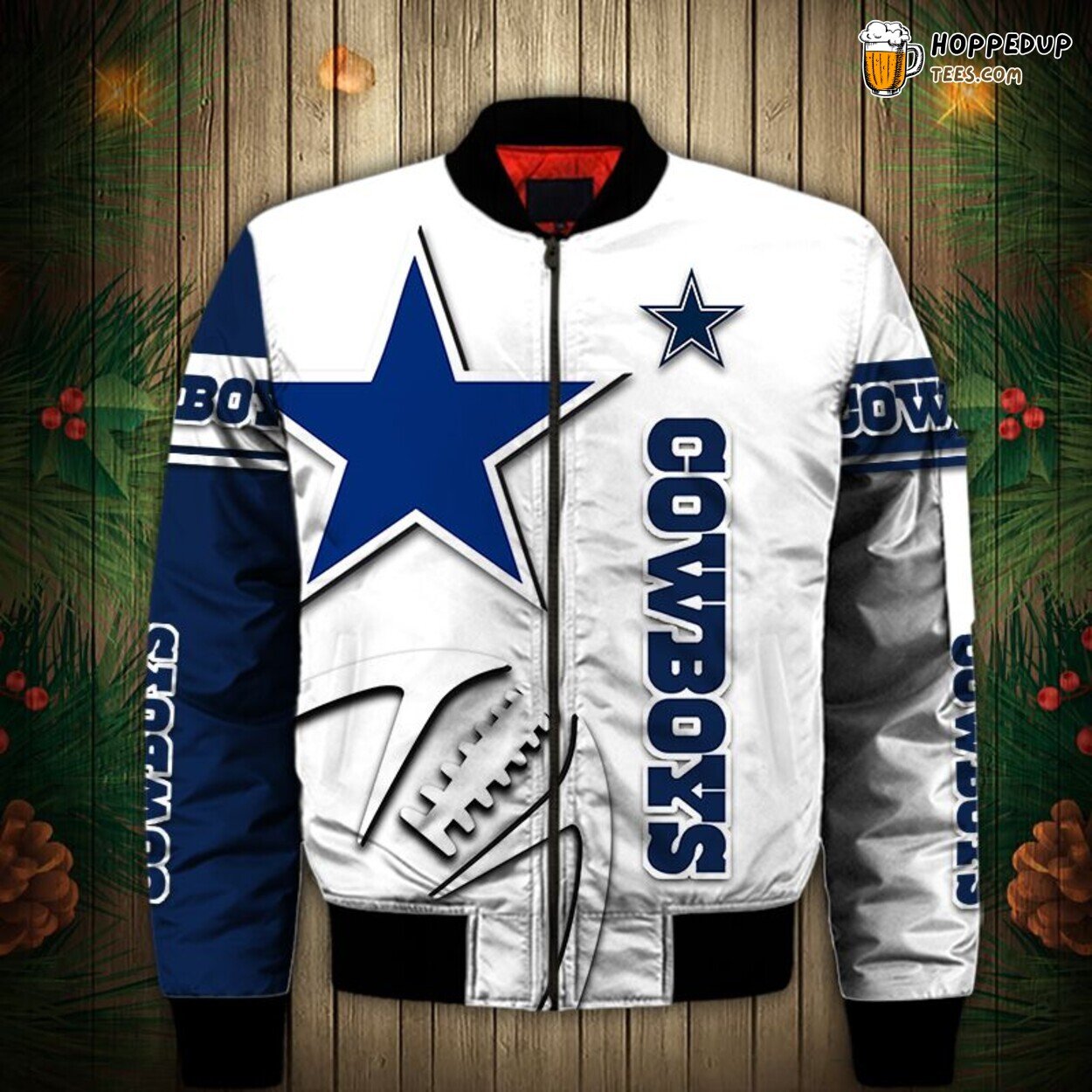 Dallas Cowboys Balls Graphic Bomber Jacket Special Fans Gift Collection
