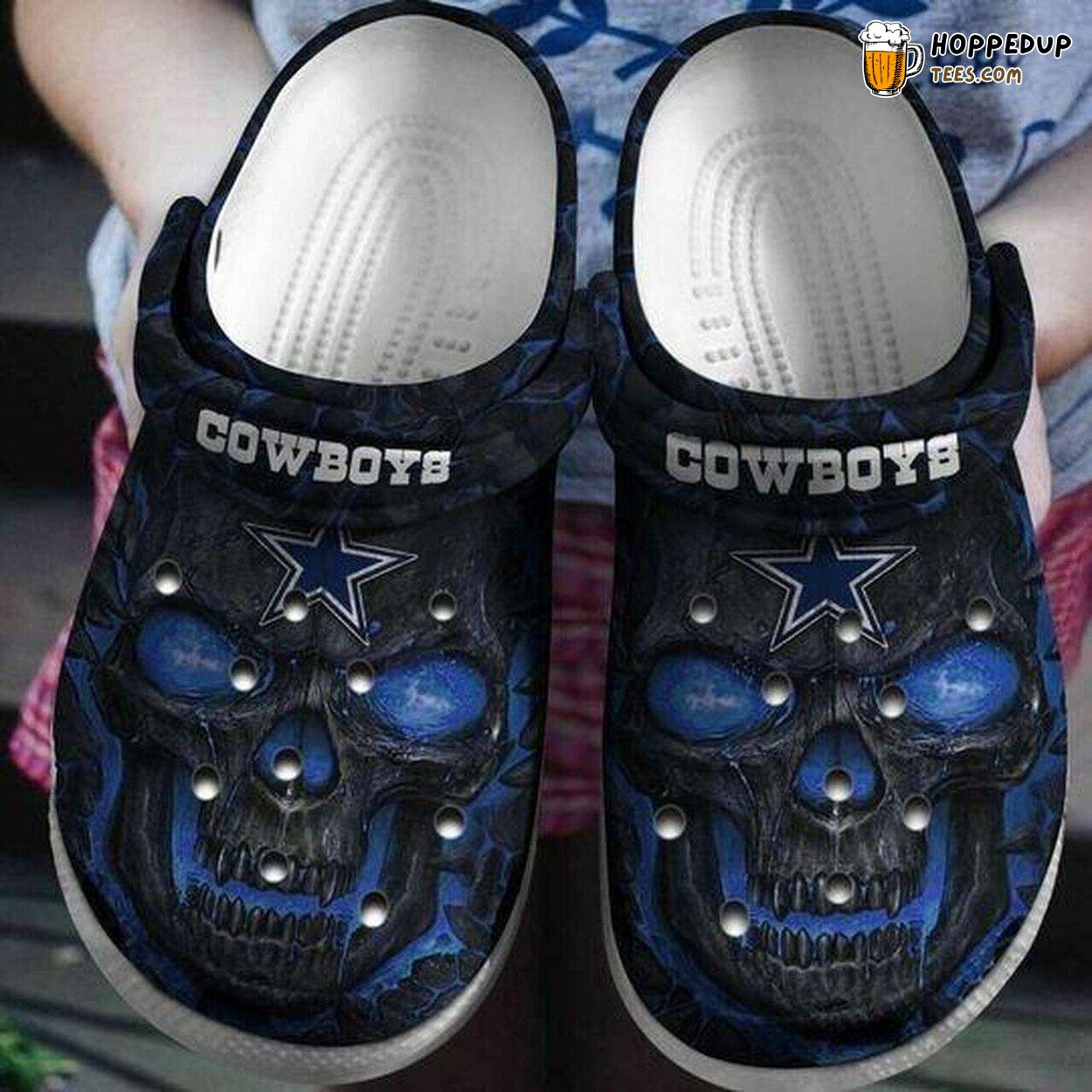 Dallas Cowboys Classic Themed Comfortable Stylish Unique Clogs